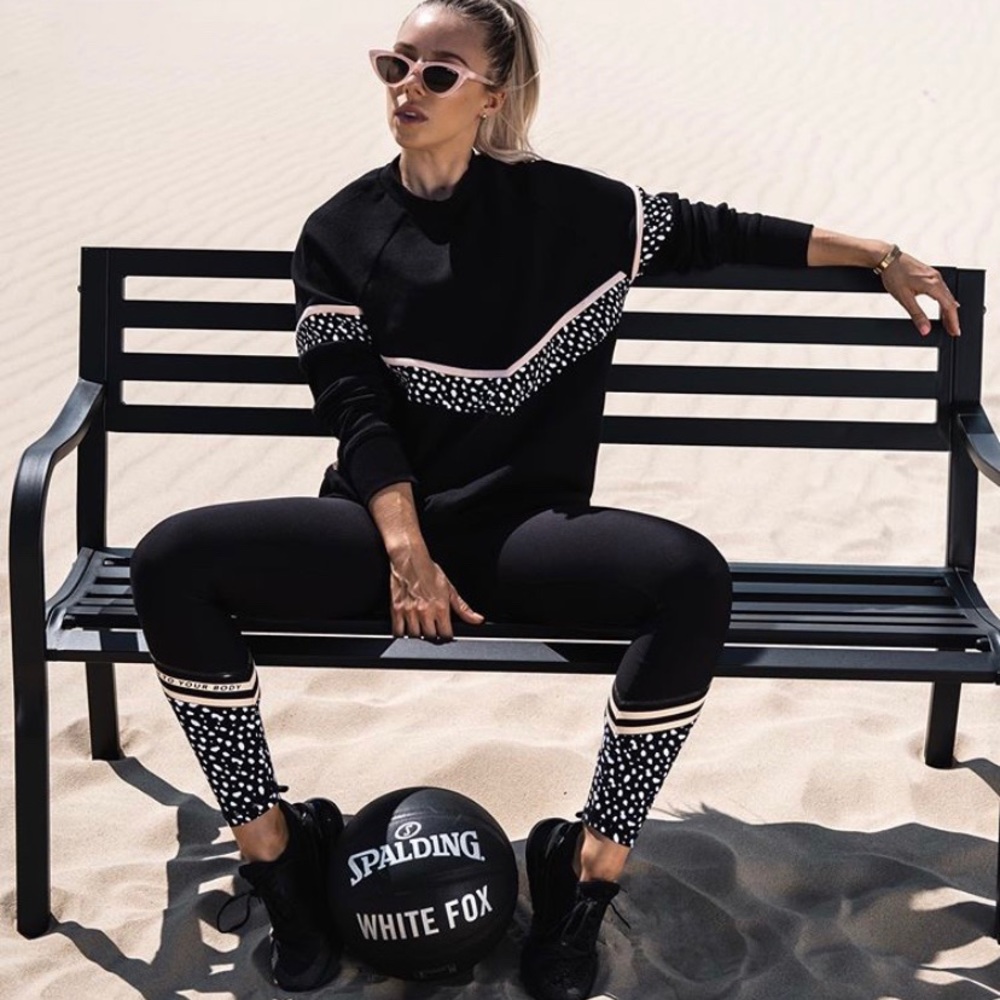 Sarah’s Day X White Fox Blackout Leggings
